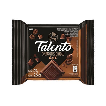 Chocolate GAROTO TALENTO Dark Café 75g