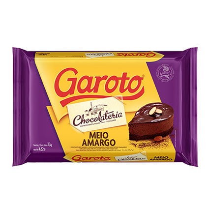 Cobertura GAROTO Meio Amargo 2,1Kg