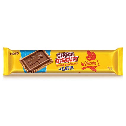 Choco Biscuit Garoto Ao Leite 78g